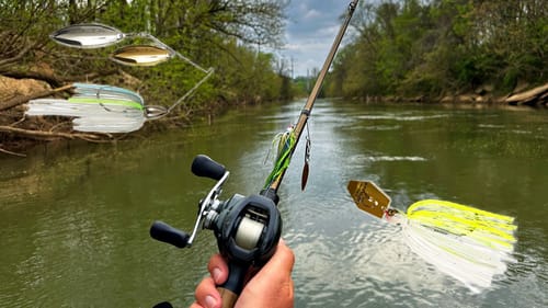 River Bass Smashed These Lures
