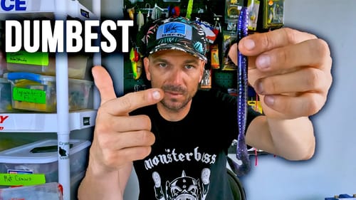 The DUMBEST way to Fish a Soft PLASTIC WORM (Works Every Time!!!)