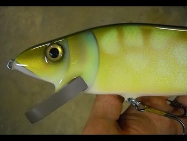 Painting a Pike JerkBait Lure