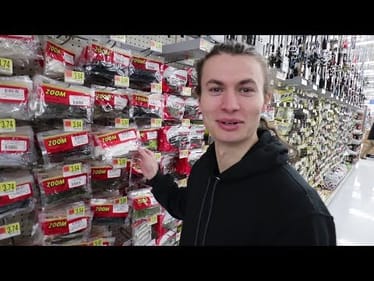 Clueless Fisherman Picks the Lures - $10 Walmart Challenge