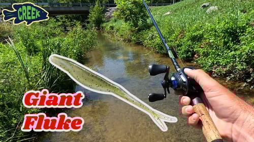 Using a MAG FLUKE in the CREEK!