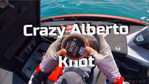 How to tie the Crazy Alberto knot like a Ninja!