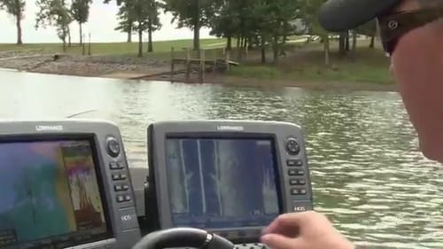 Find Brush Piles Using Your Fish Finders