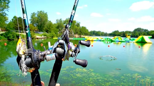 NO RULES 1v1 Pond Hopping Challenge!!! -WINNER Picks LOSERS Lunch!