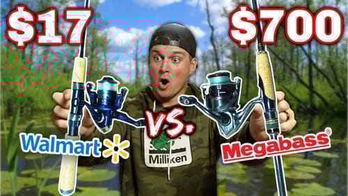 CHEAPEST vs MOST EXPENSIVE Fishing Rod & Reel CHALLENGE!! (Surprising Results)