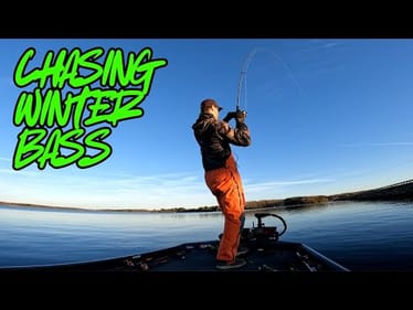 Chasing BIG WINTER BASS On a WINDY LAKE!!! || Lake Anna