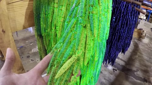 How they Make Lures at Lake Fork!