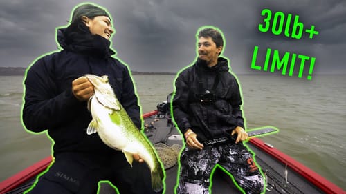 Tornado Bass Fishing Madness! 2 PB Bass In One Day!
