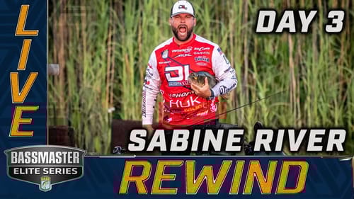 2023 Bassmaster LIVE at Sabine River - Day 3