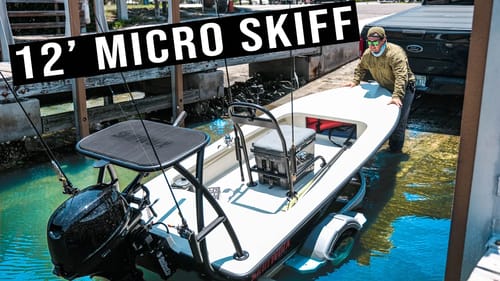 My First Time Using My Micro Skiff Traveling 20+ Miles