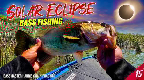 Fishing in the SOLAR ECLIPSE - Bassmaster Elite Harris Chain (Practice) - UFB S4 E15 - (4K)