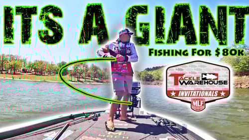 MLF PRO BASS FISHING TOURNAMENT! FISHING FOR $80,000! (DAY 1 LAKE EUFAULA)