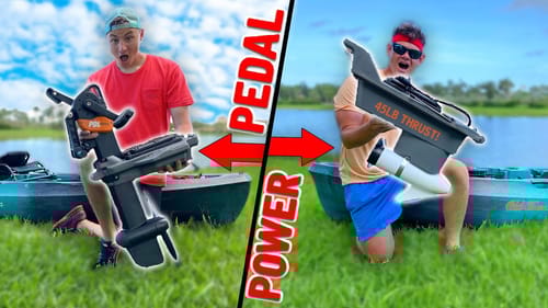 Which Kayak Is Actually BEST - Pedal vs Power Kayak