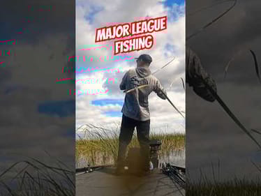 BOAT FLIP ONLY‼️ MLF Toyota Series Lake Okeechobee #short #bassfishing #okeechobee