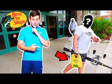 Stealing People's Fishing Gear AFTER They Buy IT