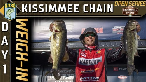 Weigh-in: Day 1 at the Kissimmee Chain of Lakes (2022 Bassmaster Opens)