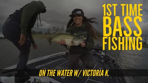 First Time Bass Fishing   Back to the Roots featuring Victoria K