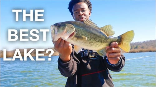 Fishing BEST BASS LAKE In America w/ Justin Lucas (Abu Garcia Top 100)