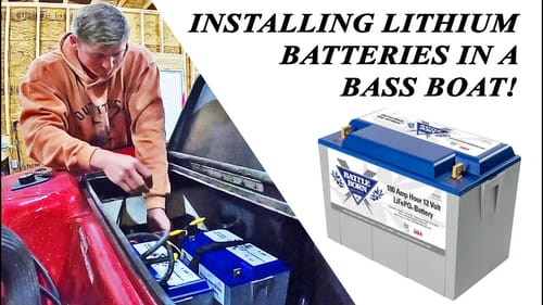 Installing LITHIUM BATTERIES in a BASS BOAT! (Worth It?)