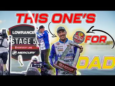 The Most MEANINGFUL Win of My Life. ( Stage 5 Kentucky Lake, KY Championship Day 4K )