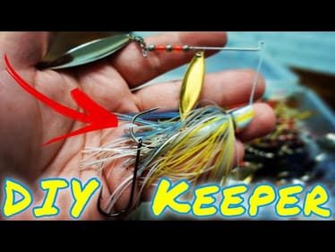 My Secret D.I.Y. Trailer Hook Keeper Trick for Spinnerbaits