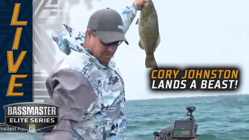 Cory Johnston making a comeback with a big smallmouth