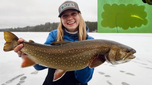 SIGHT Fishing GIANT Splake!! (New PB)