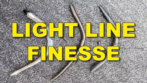 Light Line Finesse Fishing | Bass Fishing