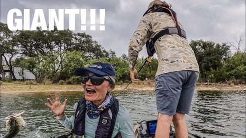 he CAUGHT a GIANT PB!! (Double Digit TOPWATER bass!!)