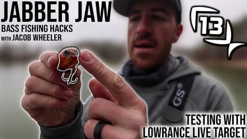 Customizing a Jabber Jaw to catch more fish (Testing with Live Sonar)
