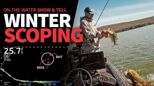Garmin Livescope SHOW & TELL! – Winter Livescope On-the-water TIPS