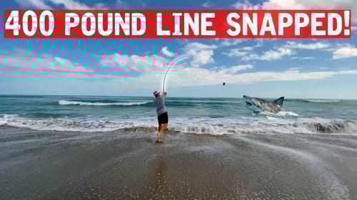 Destroyed By SHARK While Surf Fishing From Florida Beach (I Got Wrecked)