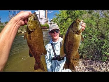 We Sneaked Into The Power Plant To Catch Some Bass! with Tylersreelfishing