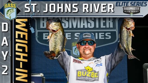 ELITE: Day 2 weigh-in at the St. Johns River