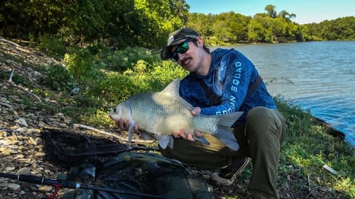 Catching BIG Texas Buffalo Fish Off The Beaten Path