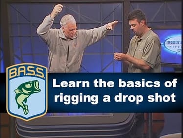 Drop shot rigging basics
