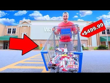 I BOUGHT EVERY Fishing Lure In WALMART! ($500)
