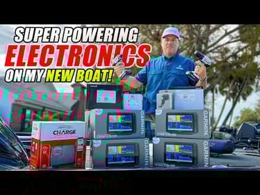 SUPER POWERING the MOST ADVANCED Electronics on my NEW BOAT!