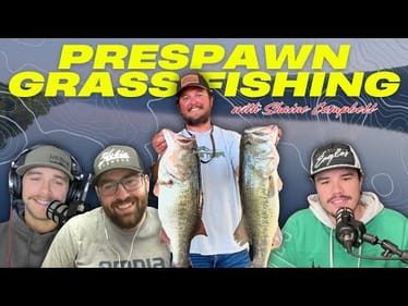 EXPERT Prespawn Grass Fishing Strategies for BIG Bass!
