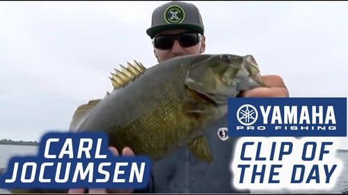 Yamaha Clip of the Day: Carl Jocumsen's Champlain Smallmouth Flurry