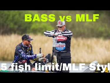 Weigh-ins...Bassmaster’s 5 Fish Limit Or MLF Style...Which Is Best?