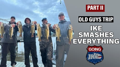 Bass Fishing Venice Louisiana | Old Man Trip | Part II | Going Ike