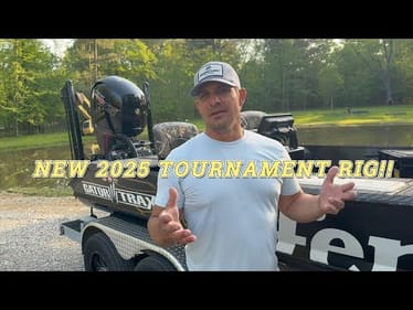 Keith Poche's New Tournament Boat for 2025 ~ Gator Trax GT with Mercury Pro XS 150HP