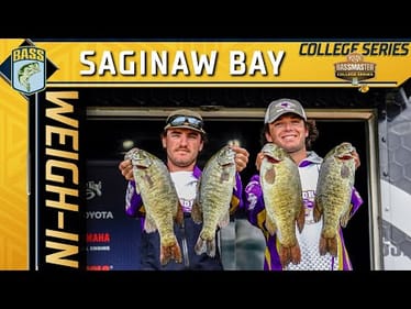 COLLEGE: Day 1 + 2 weigh-ins at Saginaw Bay