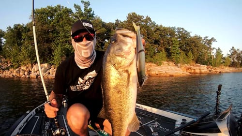 Andrea Corradi Fishing Swimbaits in Texas - Big Bass Dreams Europe Part 2