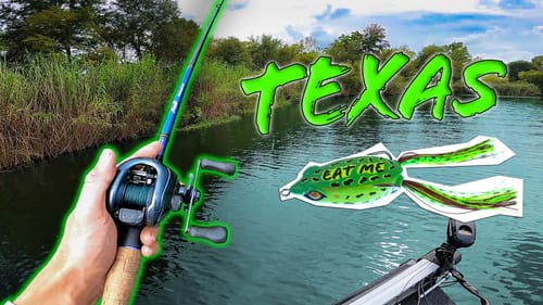 SUMMER Texas BASS Fishing Is TOUGH -- (Ft. Grant Langmore)