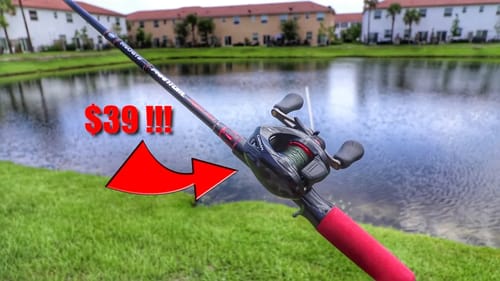 STOLE This $39 Dollar BAITCASTER from Academy Sports!