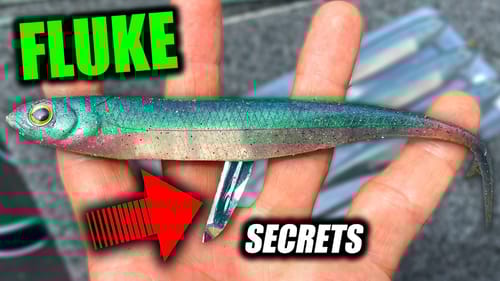 I NEVER Knew the SECRET Behind this Fluke Lure Until I CUT it in Half!
