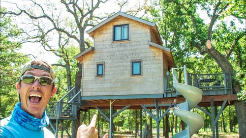 Ultimate Treehouse Fishing Paradise