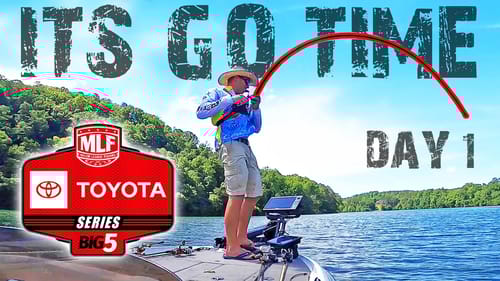 PRO MLF Big 5 Toyota Bass Tournament on Lake Chickamauga! DAY ONE!!